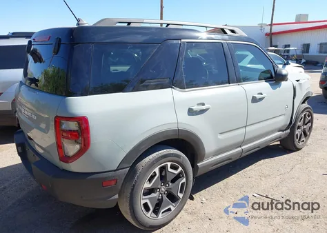 2022 Ford Bronco Sport Outer Banks z USA, uszkodzony, nr VIN 3FMCR9C6XNRD44641